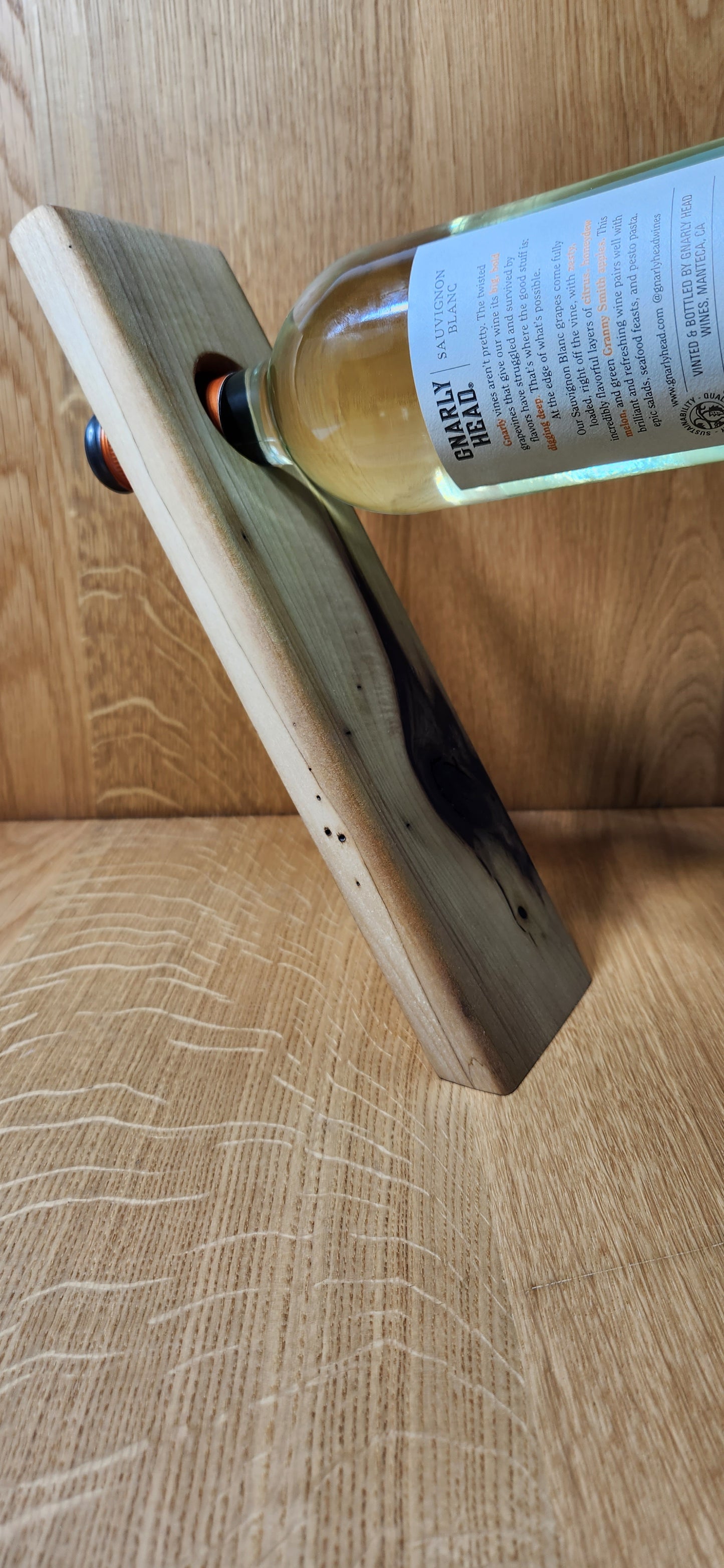 Floating Wine Bottle Holder