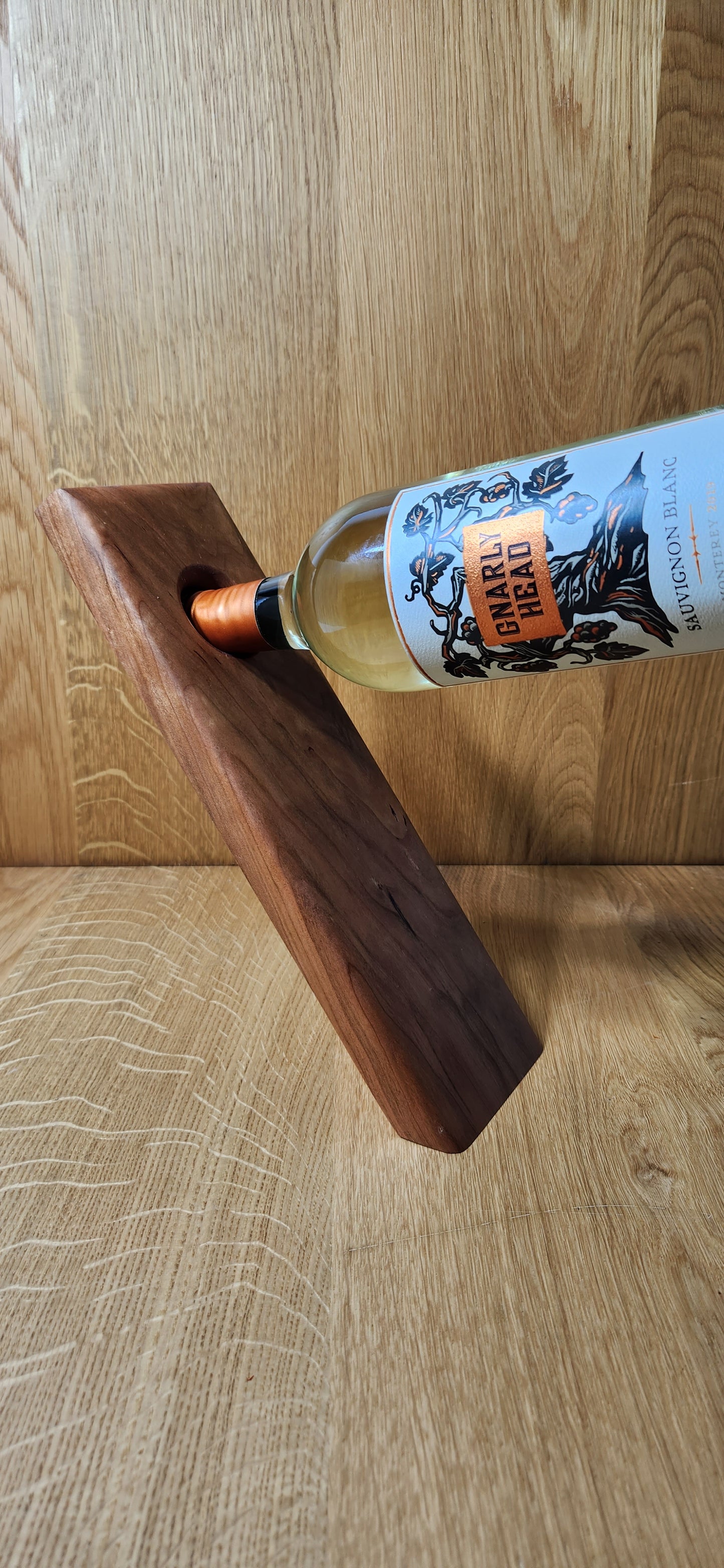 Floating Wine Bottle Holder